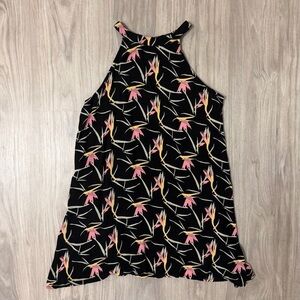Ava Sky Bird of Paradise Mini Dress